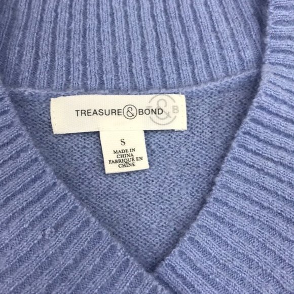 Treasure & Bond Cozy V-Neck Sweater - Picture 4 of 5